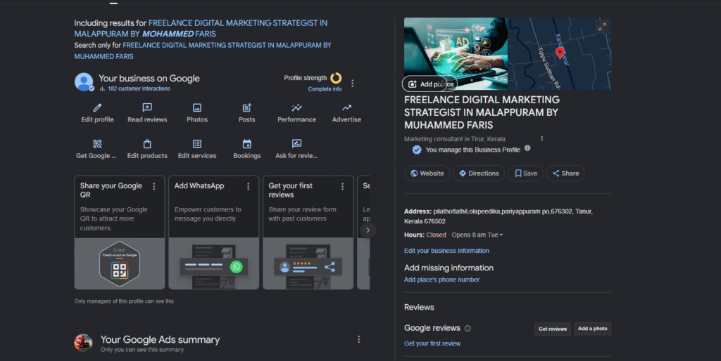 Freelance Digital Marketer in Tirur